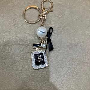 Black and Gold Keychain